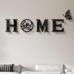 CrazyDeal Home Signs Decor Aesthetic Bird Wall Art Letter Wall decor for Living Room Bedroom Kitchen Farmhouse Wall Hanging Modern Decorations Large (Black Acrylic,49.2 X 15.7 Inch) - Image 5