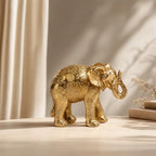 Guichifun Gold Elephant Statue Home Décor Collectible Figurines - Image 3