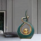 Norrclp Home Decor Modern Abstract Art Ceramic Statue Table Decor (Small) - Image 5
