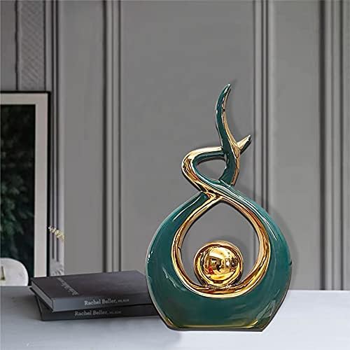 Norrclp Home Decor Modern Abstract Art Ceramic Statue Table Decor (Small) - Image 5