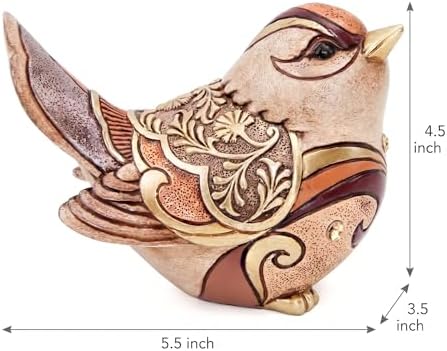 Bird Gifts for Bird Lovers Boho Bird Figurines for Shelf Home Decor - Image 3