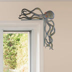 FairySandy Metal Octopus Door Topper Decor Ocean Door Frame, Vintage Color - Image 4