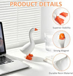 Desk Goose Statue 7 Inch with Outfit for Home Office Decor - Image 5