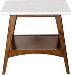 Madison Park Parker End Tables-Solid Wood, Two-Tone Finish - Image 4