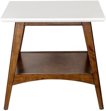 Madison Park Parker End Tables-Solid Wood, Two-Tone Finish - Image 4