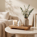 Wooden Pedestal Stand for Bathroom Tray Kitchen Counter Decor Soap Dish - Image 6