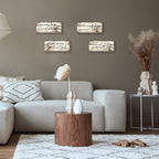 4 Pieces Beige Bathroom Decor Farmhouse Bible Verses Wall Decor Christian Signs Religious Art for Home Motivational Prayer Wall Art for Living Room Office Bedroom Bathroom(Beige, 10x4") - Image 5