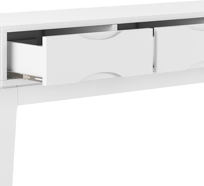 SIMPLIHOME Harper SOLID HARDWOOD 54 Inch Wide Mid Century Modern Console Sofa - Image 9