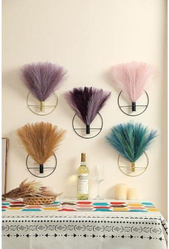 Pretty Jolly Boho Pampas Wall Decor Black Metal Wall-Mounted Art - Image 7