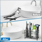Electric Toothbrush Holders for Bathrooms 304 Stainless Steel Quick Drying - Image 5
