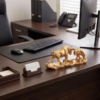 Bull and Bear Statue - Wall Street Bull Decor, Stock Market Gifts - Image 2