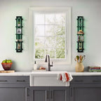 Homaterial 5-Tier Foating Shelves with Built-in LED Lights - Image 2