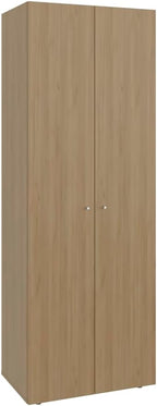 Soham Closet System Eco-Friendly Bedroom Organizer in Macadamia Finish - Image 8