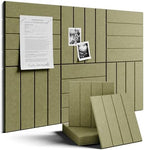 Fluxynara Felt Bulletin Board & Cork Board Alternative 36'' x 24'' - 6 Pack by FLUXYNARA