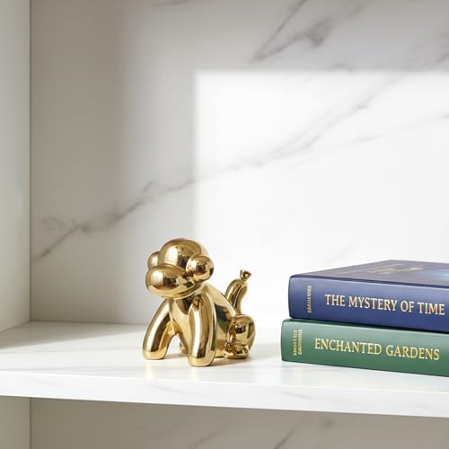 Gold Home Décor Balloon Figurine Accent (Monkey) - Image 3