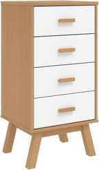 Scandinavian Style Bedside Cabinet - Image 2