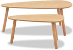 Scandinavian Coffee Table Set - Image 8
