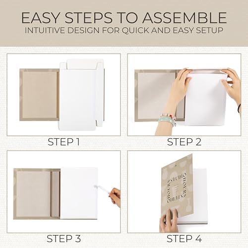 ZICOTO Beautiful Decorative Books - Set of 9 Boxes for Coffee Table Decor - Image 6
