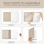 ZICOTO Beautiful Decorative Books - Set of 9 Boxes for Coffee Table Decor - Image 6