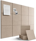 Fluxynara Felt Bulletin Board & Cork Board Alternative 36'' x 24'' - 6 Pack by FLUXYNARA