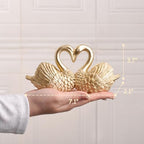 Small Swan Figurines Home Decor,Mini Gold Decor Animal Statues - Image 4