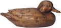 Hymmah Wooden Texture Duck Home Decor Statue Rustic Home Decorations for Living Room, Boho Sculpture Resin Animal Collectible Figurines for Indoor Decor by Hymmah
