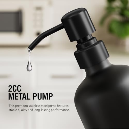 MOMEEMO Black Soap Dispenser Set - Image 4