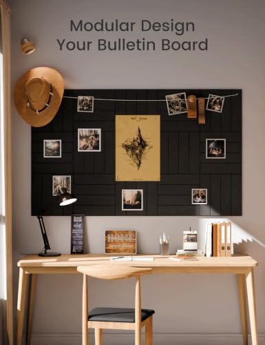 Fluxynara Felt Bulletin Board & Cork Board Alternative 48'' x 36'' - Image 6