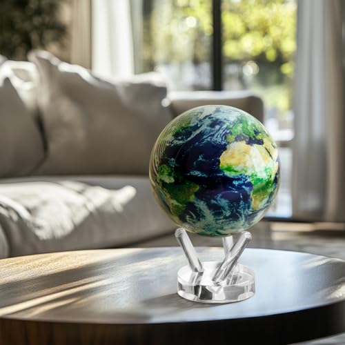 MOVA Self Rotating Globe, Earth with Clouds Classic (4.5") - Image 6