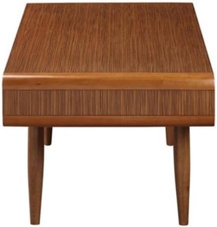 Boraam Zebra Series Halmstad Coffee Table, Rich Walnut - Image 5