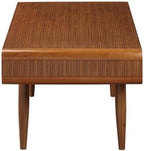 Boraam Zebra Series Halmstad Coffee Table, Rich Walnut - Image 5