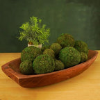 Decorative Moss Balls Set - Fake Moss Balls for Bowl Fillers, Centerpiece Decor, Home Decor, Vase Filler, Wedding Decor, Table Arrangement, Coffee Accents, DIY Crafts (Small - 2"-Set of 12) - Image 6