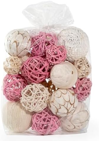 ANDALUCA Decorative Balls Orbs Bag (Pink) - Image 2