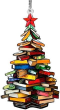 Book Lovers Gifts Book Ornament, Teacher Gifts for Women, Librarian, Reader by Sensemory