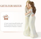 Storieme Sister Hugging Figurine, Sentimental Gifts for Bestie Birthday - Image 6
