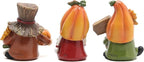 Hodao Thanksgiving Decorations Indoor - Resin Fall Gnome Figurines with Pumpkin and Sunflower, Harvest Autumn Table Decor, for Family and Friends, Holiday Thanksgiving Centerpiece - Image 7