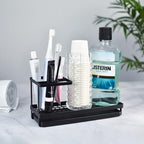 Toothbrush Holders for Bathrooms, 4 Slots Metal Tooth Brushing Organizer - Image 5