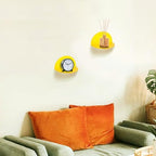 ROYALITA 2-Pack Small Acrylic Shelves Room Decor Floating Shelves, Yellow - Image 7