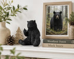 Black Bear Middle Finger Figurine – Hilarious Woodland Cabin Decor, 5" - Image 5