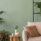 Hotop 6 Pieces Gold Metal Butterfly Wall Decor Wired Butterflies Wall Art - Image 7