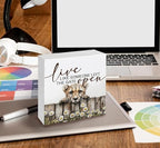 Nursery Cheetah Wooden Box Sign, Cute Live Like Someone Left the Gate Open Wooden Signs for Home Decor,Funny Animal Kitchen Bedroom Decor,Cheetah Gifts for Kids Boys Girls, 8x8 - Image 5