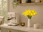 Mandy's 20pcs Pure Yellow Calla Lily Artificial Flowers - Image 5