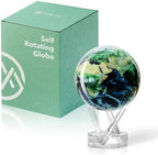 MOVA Self Rotating Globe, Earth with Clouds Classic (4.5") by MOVAGlobes