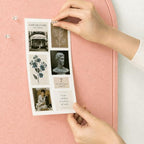 Large Arched Felt Bulletin Board, Sized 36" x 24" for Office & Wall Decor – 6 Customizable Adhesive Tiles with Pins are Perfect to Display Your Photos (Pink-B) - Image 5