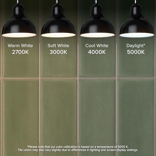 Smart Tiles Peel and Stick backsplash, Stacked Olive Green, 11.43"x9" - Image 4