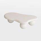 40" Cloud Coffee Table with 3 Ball Legs, Modern Irregular Center Table - Image 7
