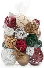 ANDALUCA Decorative Balls Orbs Bag (Red, Green & White) - Image 2