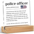 Police Officer Gifts Acrylic Sign, Appreciation Gift for Police Officers by Unknown