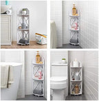 J JINXIAMU Corner Shelf Small Bathroom: Frees Up 65% Bath Space for Renters - Image 3