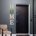 Pinkpum Wood Home Sign with Eucalyptus Wreath for O Home Decor Wall Decor - Image 4